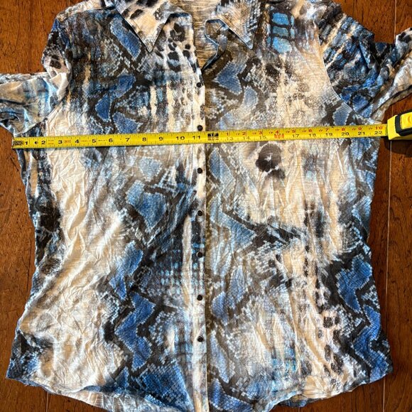 David Cline "COBRA" Crushed Roll-Up Button Up Shirt - Picture 7 of 10